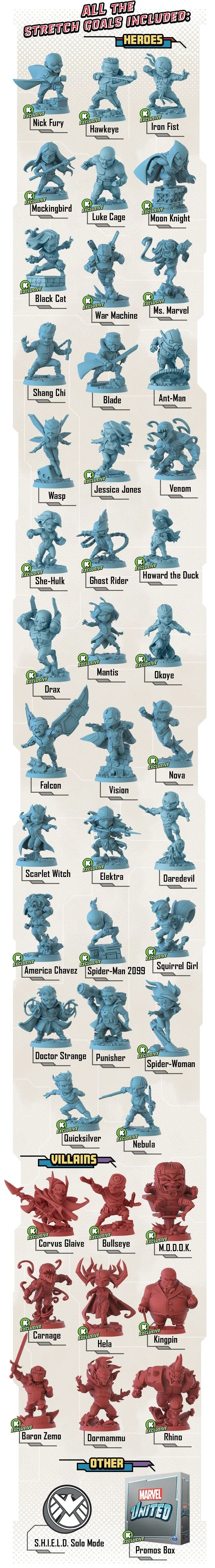 Marvel United:  Kickstarter Exclusive Promo Box - Image 2