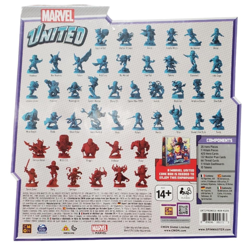 Marvel United: Kickstarter Exclusive Promo Box - 2024 Edition - Image 3