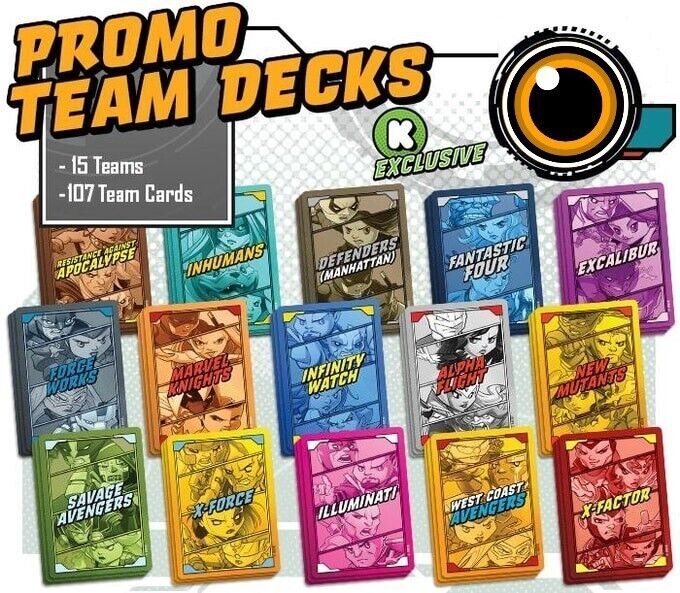 Marvel United: Promo Team Decks - Kickstarter Exclusive - Image 2