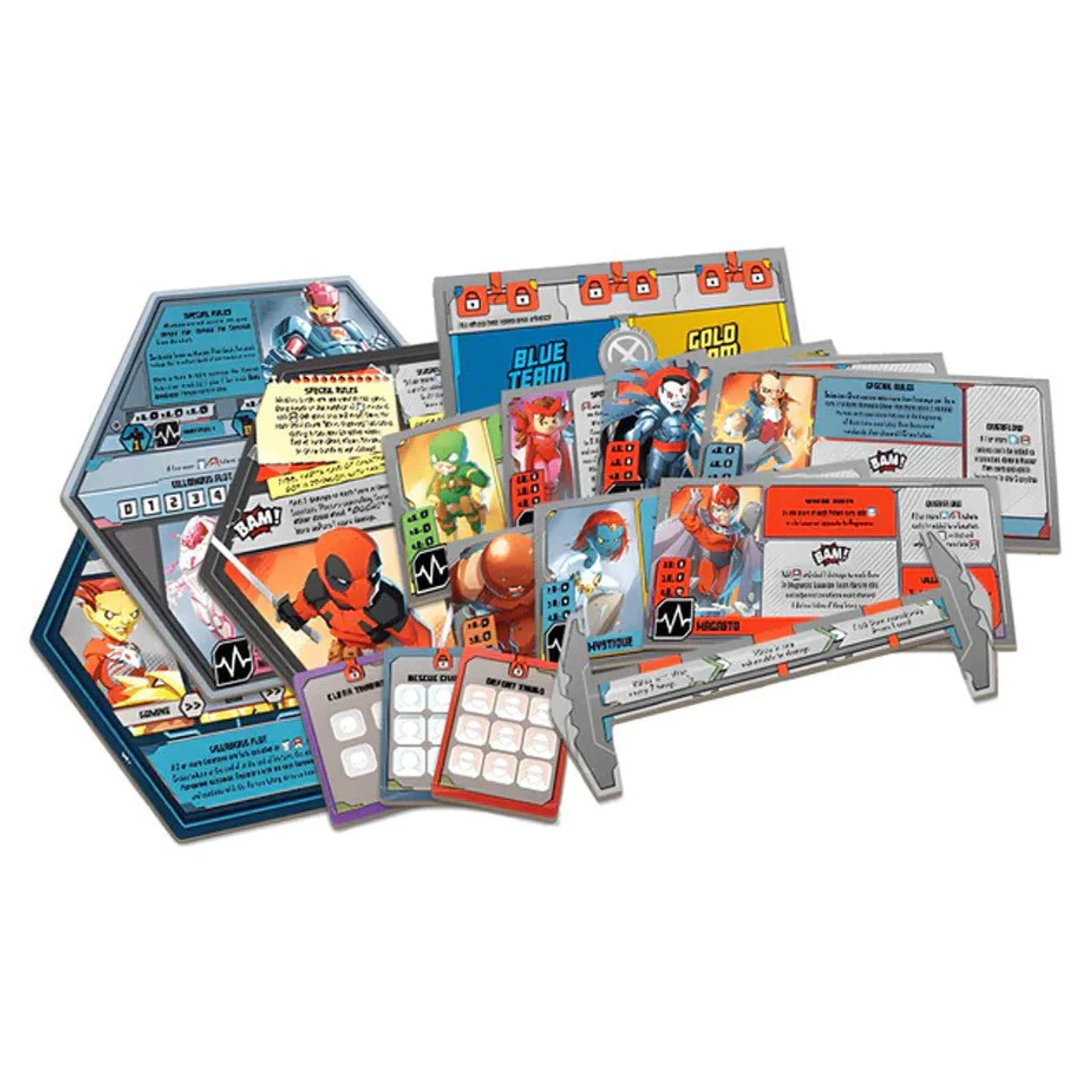 Marvel United: X-Men Carboard Villain Dashboards - Kickstarter Exclusive - Image 3