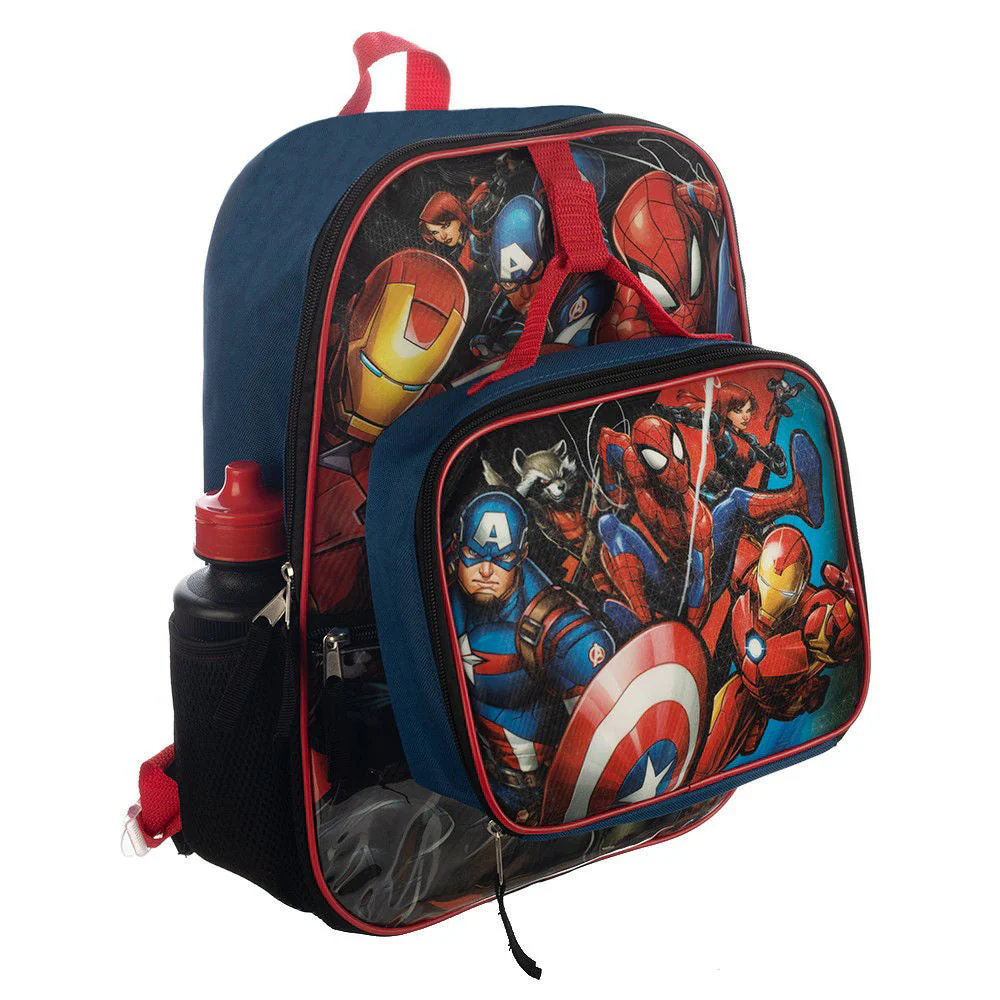 Marvel Universe 5 PC Backpack Set - Image 3