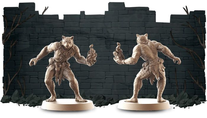 Massive Darkness 2: Druids vs Beelzebub Heroes & Monster Set - Image 4
