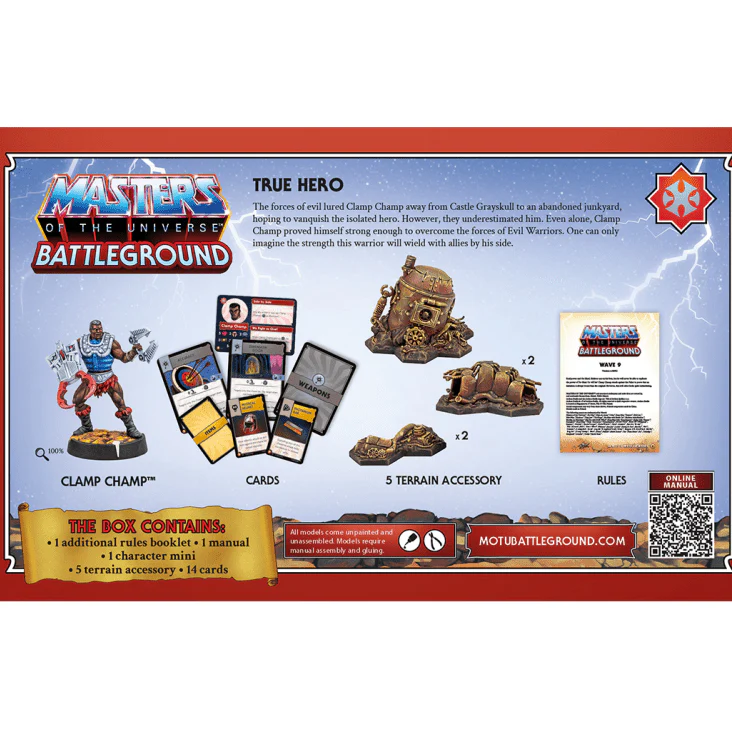 Masters of the Universe: Battleground - Wave 9 - Clamp Champ, Masters of the Universe Faction - Image 5