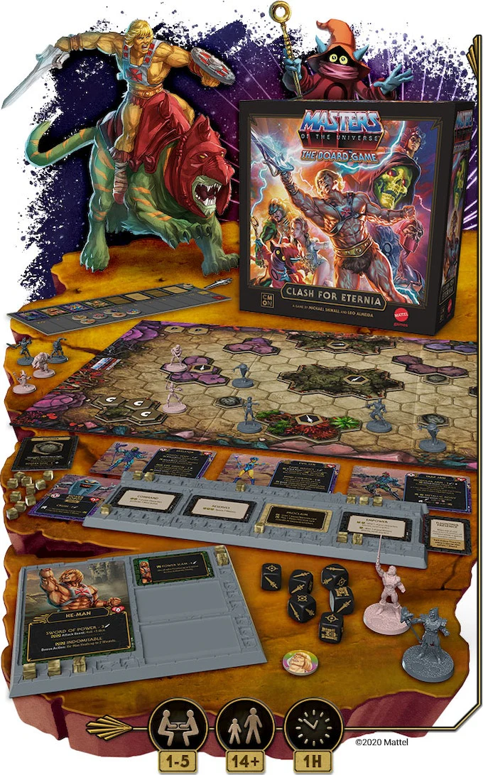 Masters of the Universe: the Board Game + Box of Power (Kickstarter exclusive) - Image 3