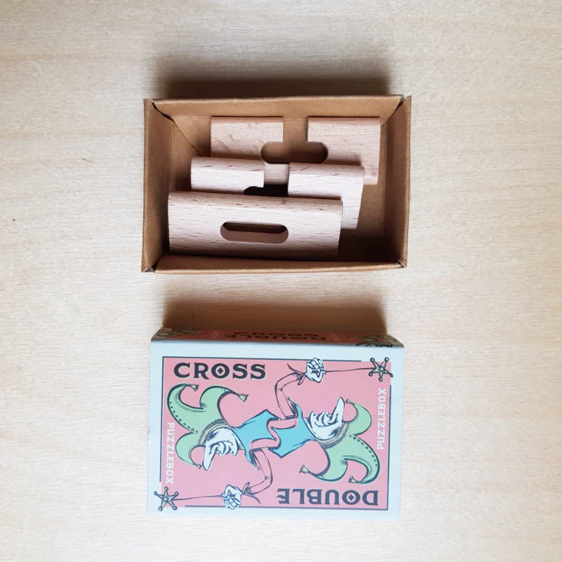 Matchbox Puzzle Box - Double Cross - Image 2