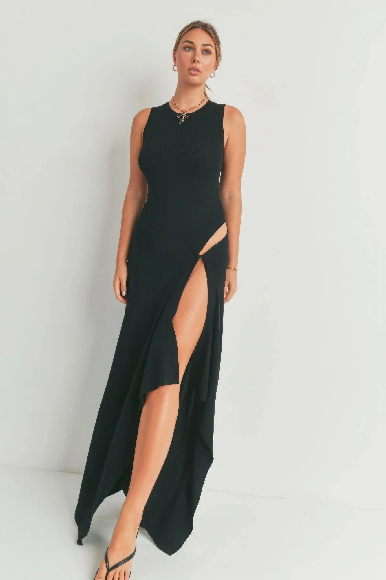 Maxi Dress With Slit by Balec Group - Image 3