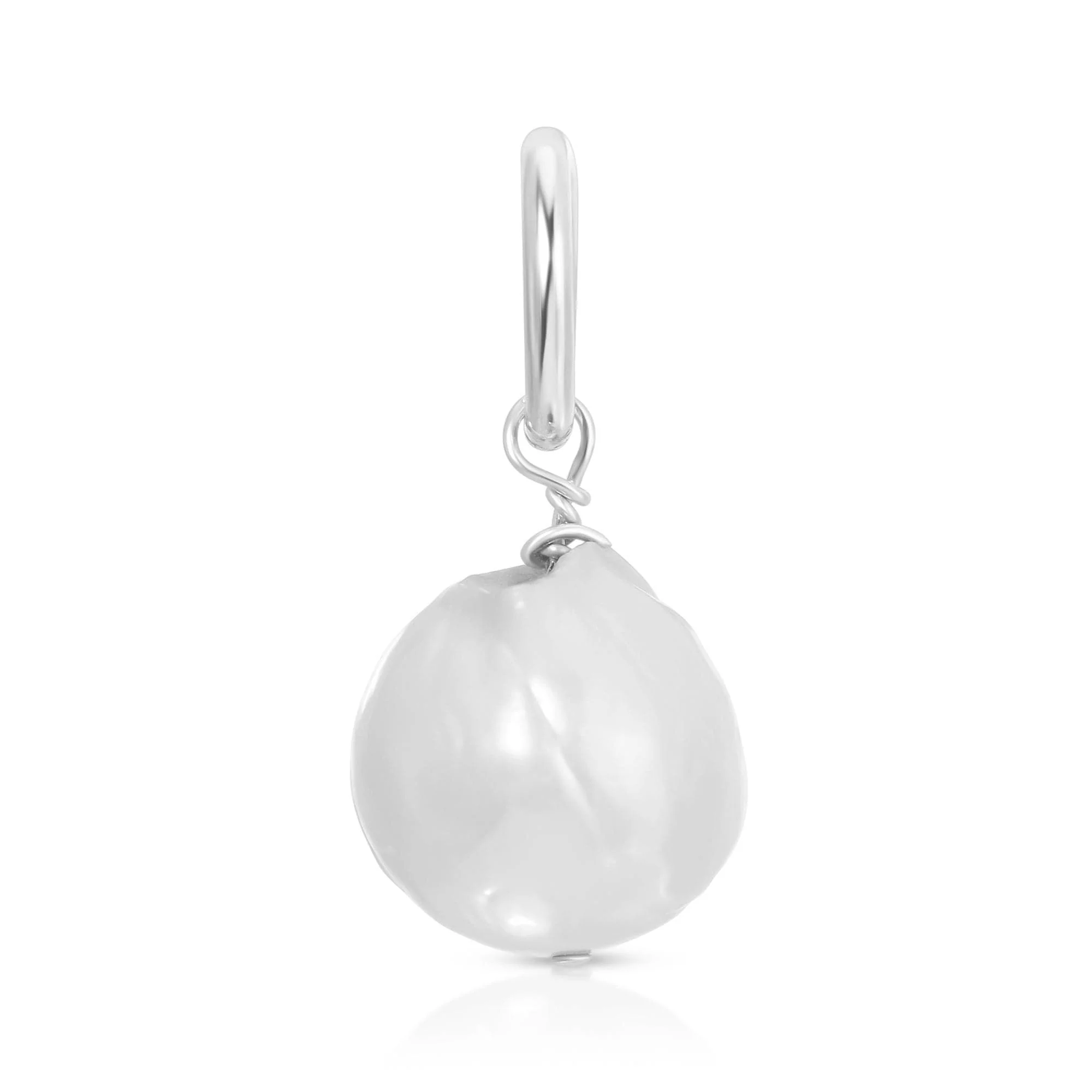 Medium Baroque Pearl Pendant by eklexic jewelry - Image 2