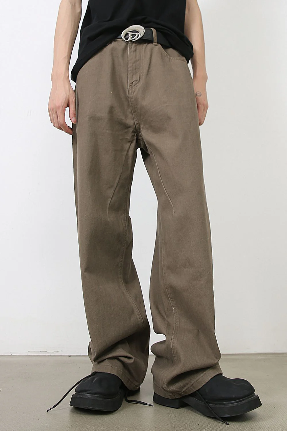 Men's Baggy Jeans with Pockets - Image 2