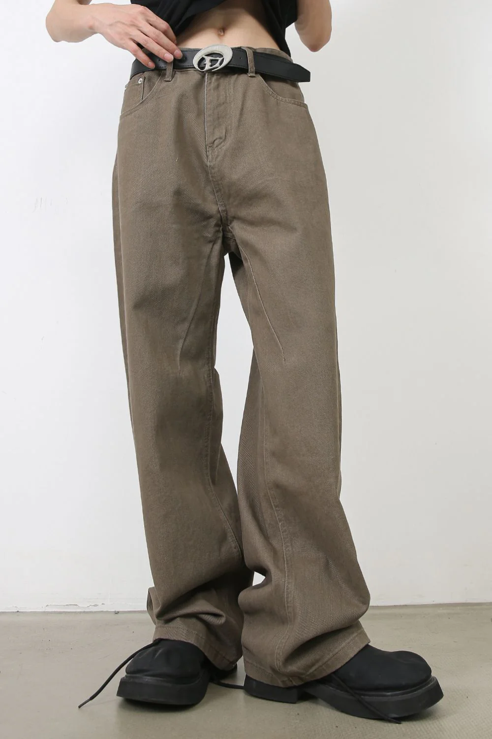 Men's Baggy Jeans with Pockets - Image 4