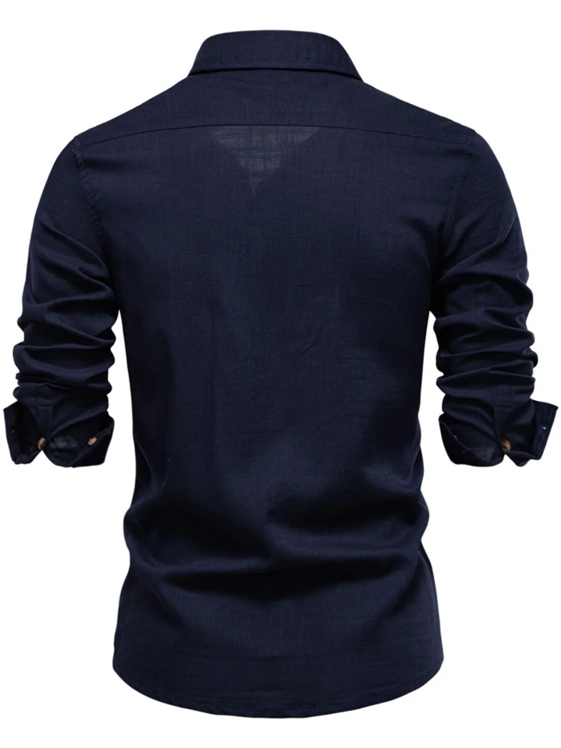Men's Button Down Collared Neck Shirt - Image 2