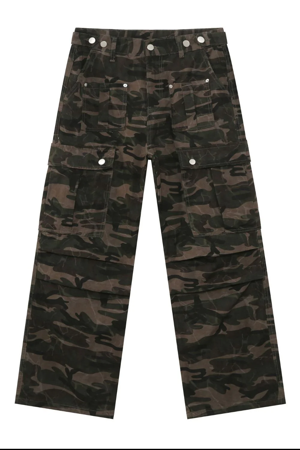 Men's Camouflage Jeans with Cargo Pockets - Image 10