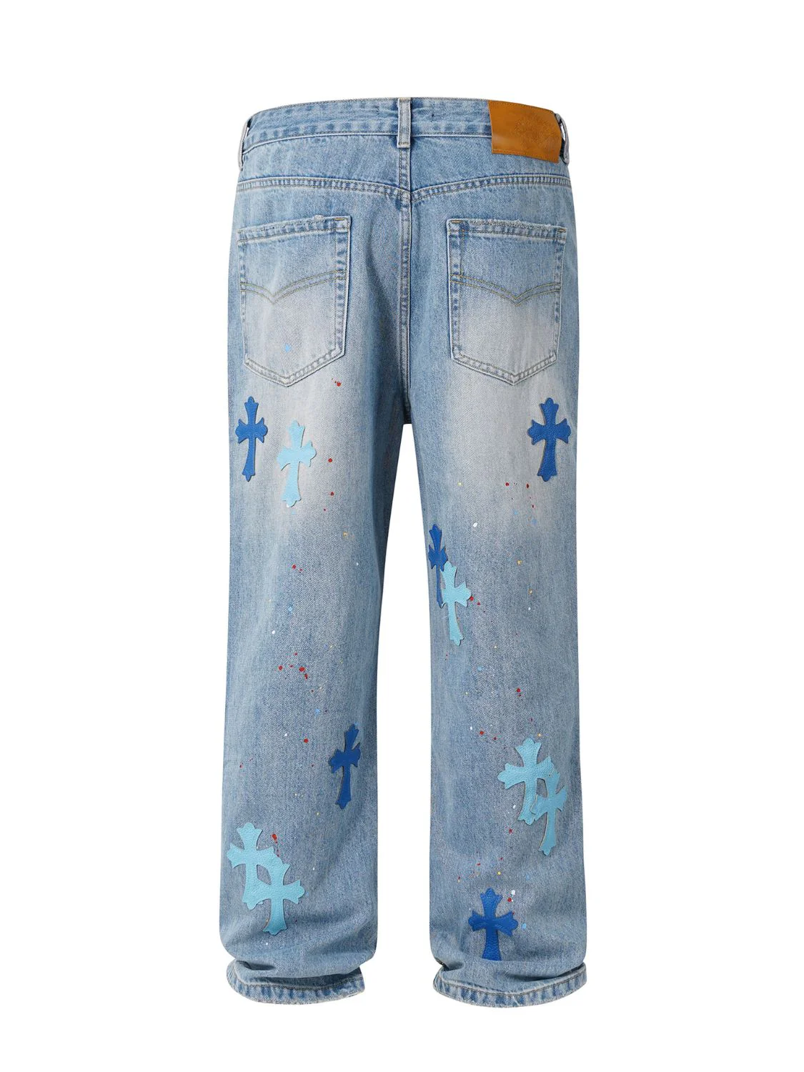 Men's Cross Wide Straight Jeans - Image 2