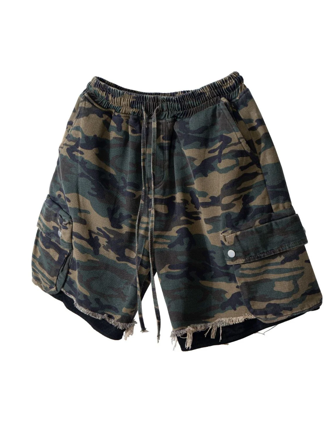 Men's Drawstring Camouflage Shorts - Image 3