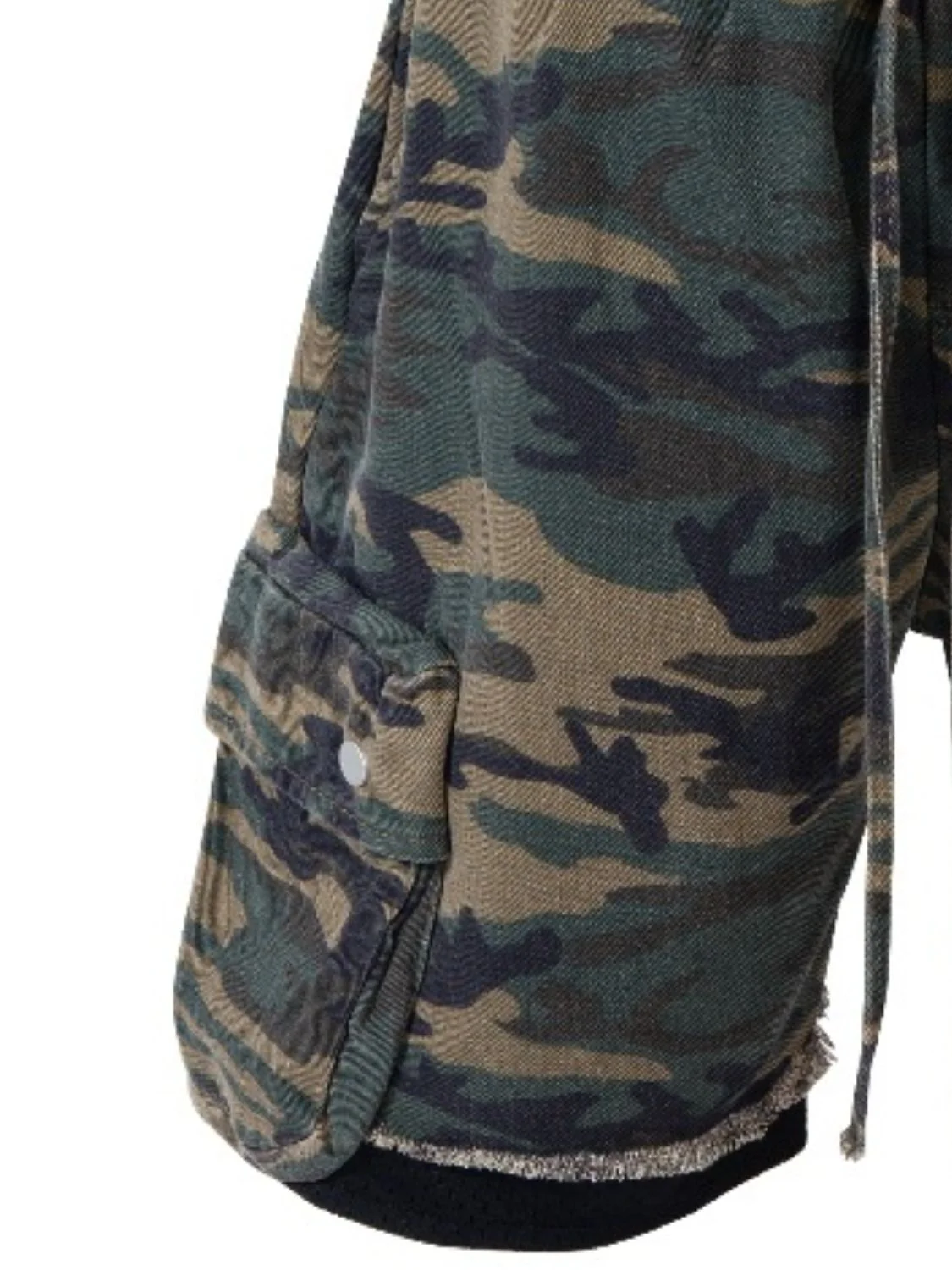 Men's Drawstring Camouflage Shorts - Image 6