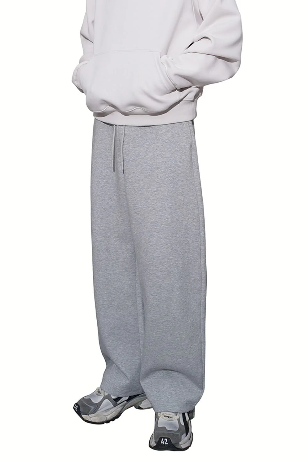 Men's Drawstring Straight-Leg Sweatpants - Image 3