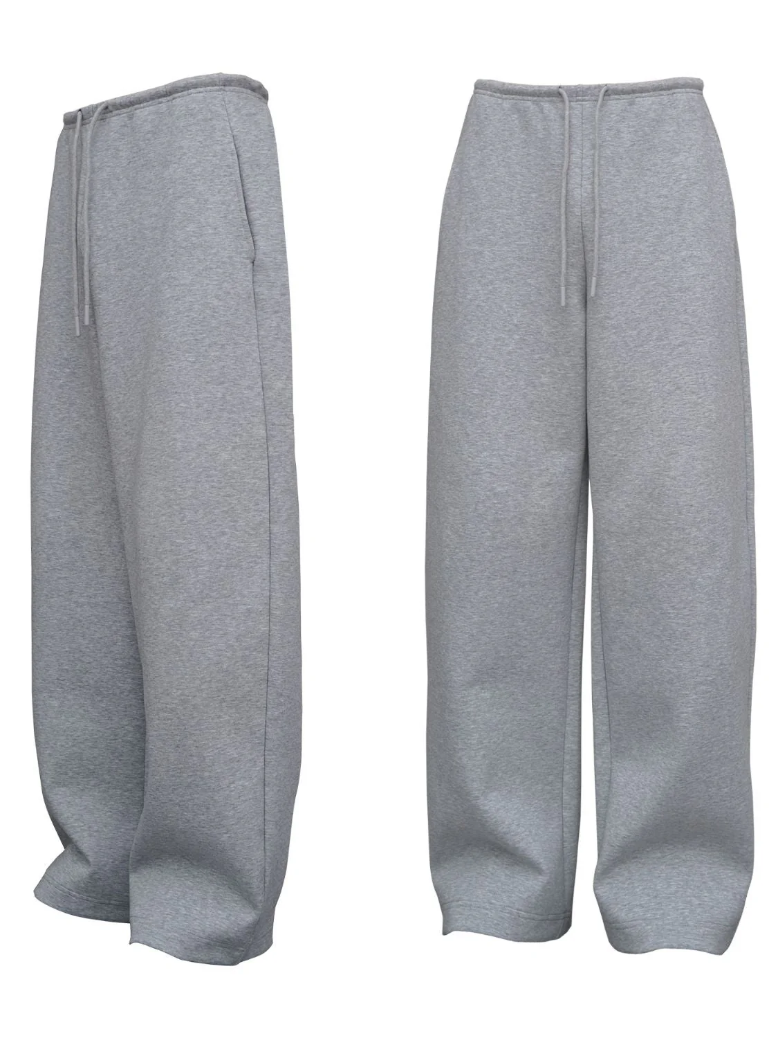 Men's Drawstring Straight-Leg Sweatpants - Image 4