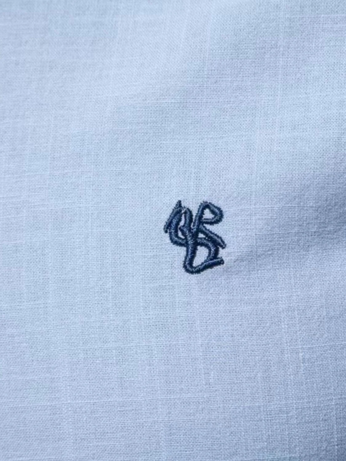 Men's Full Size Button Down Embroidered Shirt Plus Size - Image 3