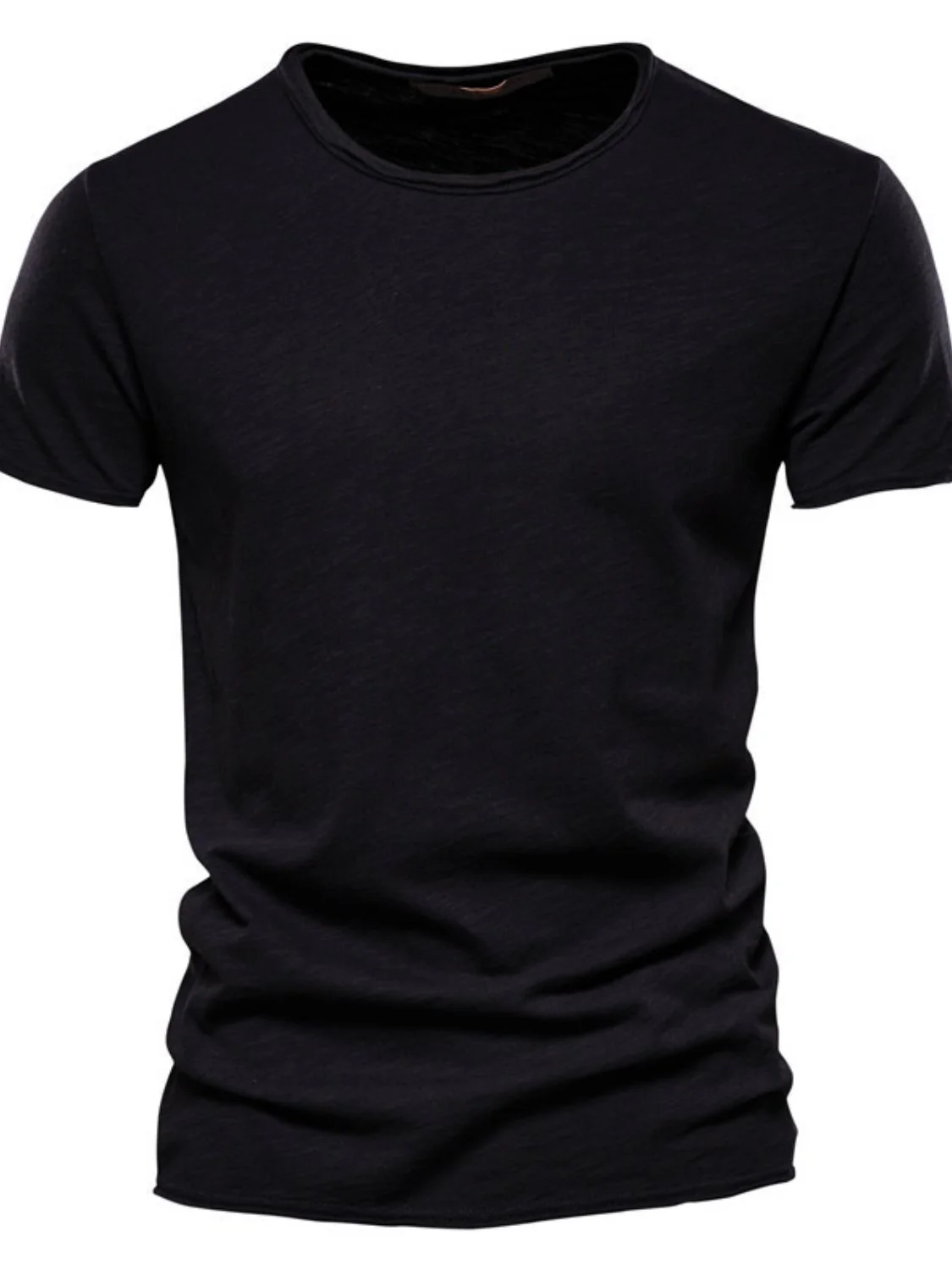 Men's Full Size Round Neck Short Sleeve T-Shirt Plus Size - Image 10