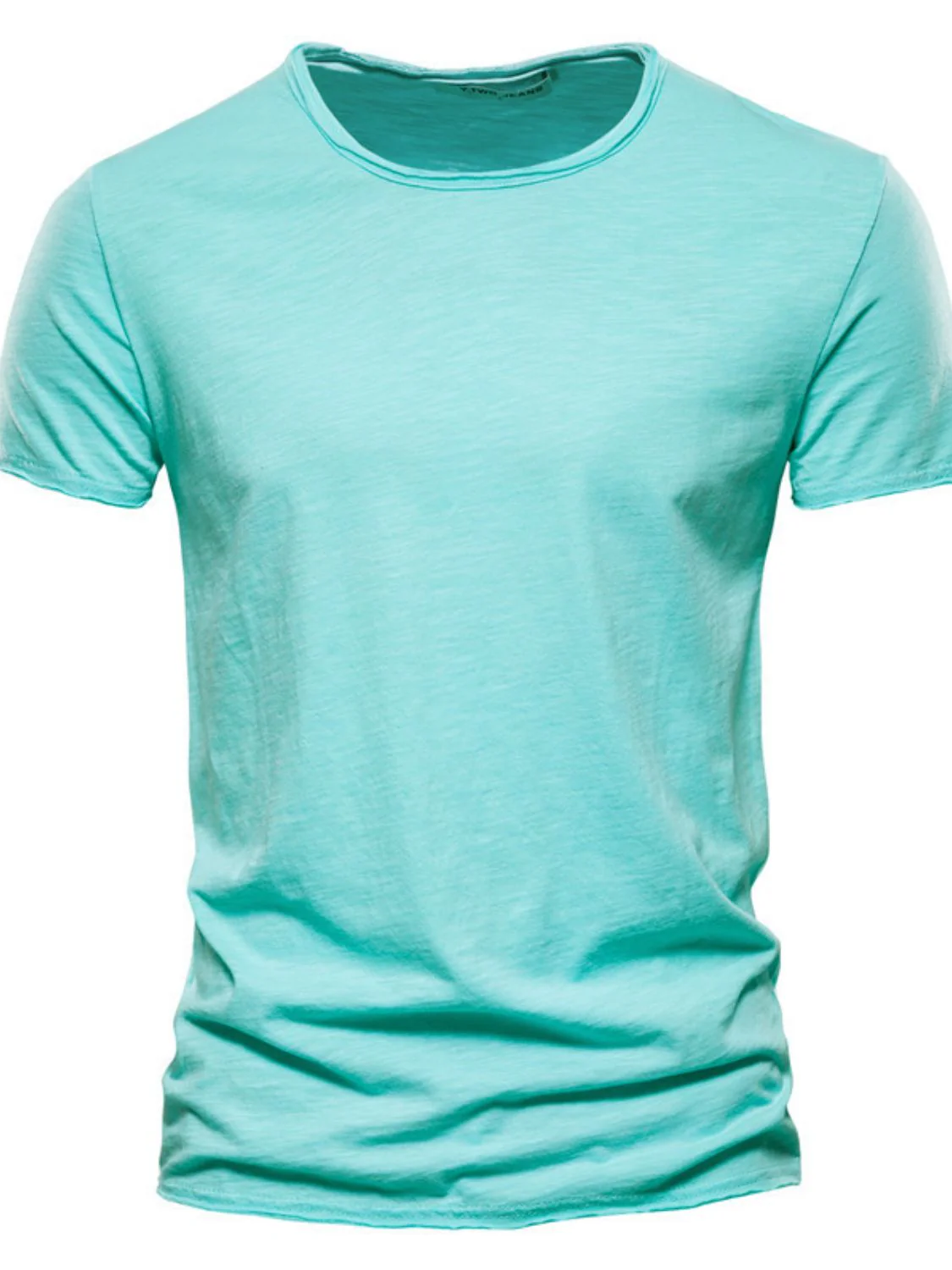Men's Full Size Round Neck Short Sleeve T-Shirt Plus Size - Image 11