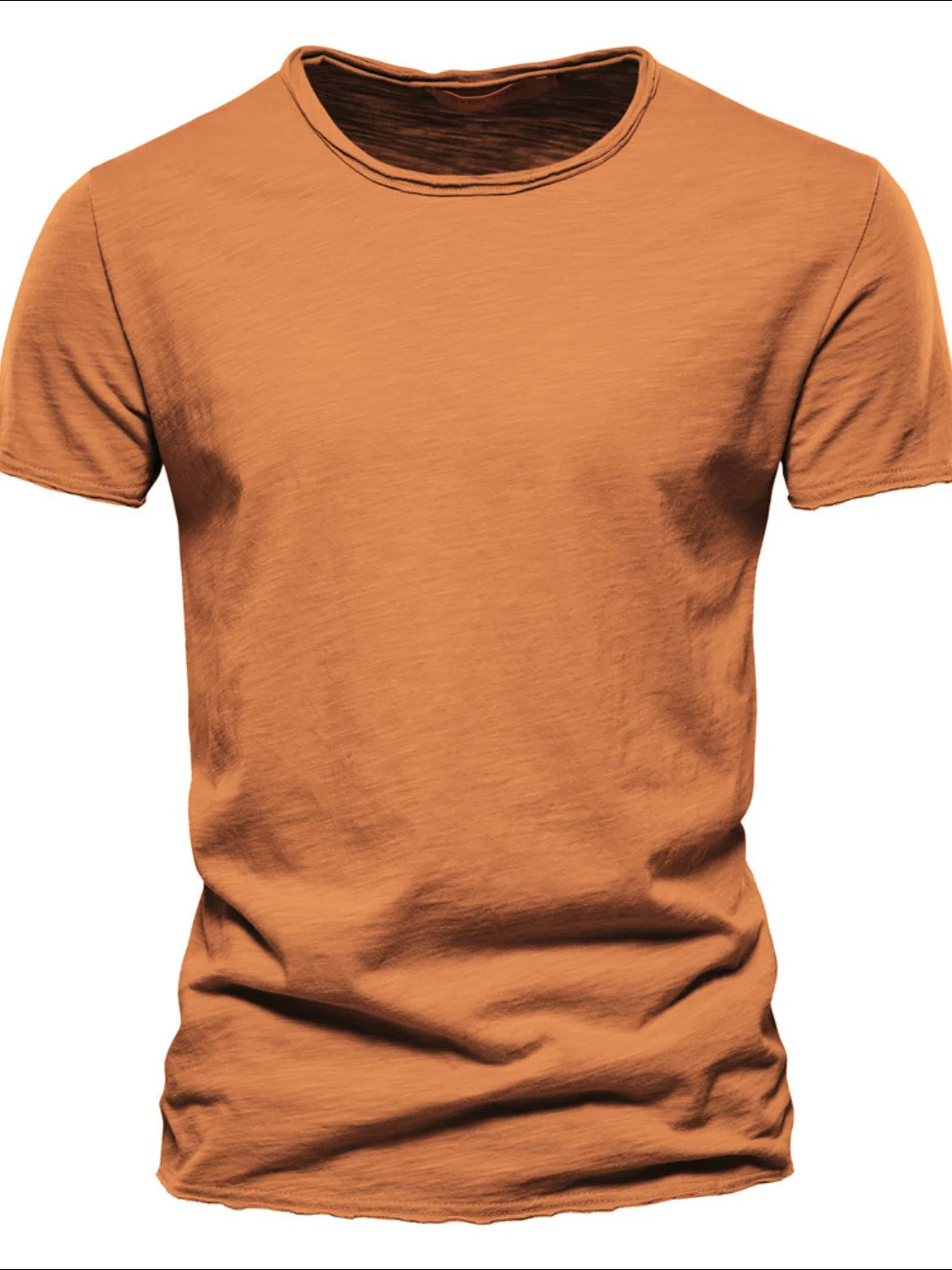 Men's Full Size Round Neck Short Sleeve T-Shirt Plus Size - Image 14