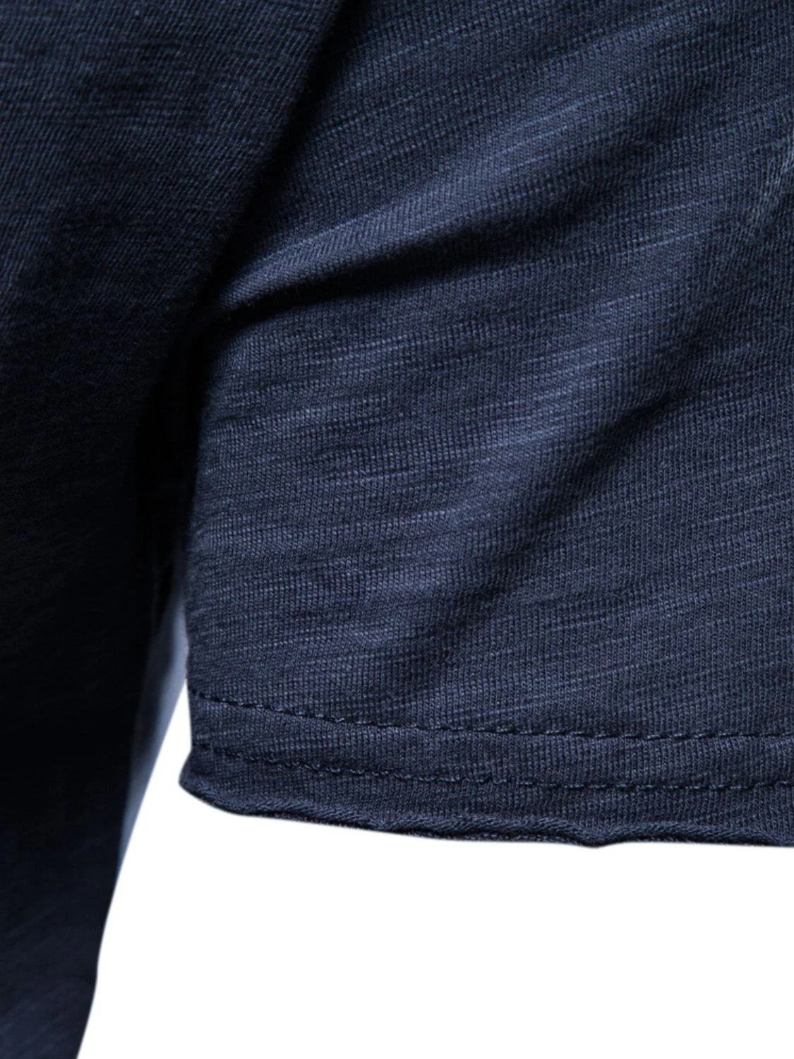 Men's Full Size Round Neck Short Sleeve T-Shirt Plus Size - Image 4