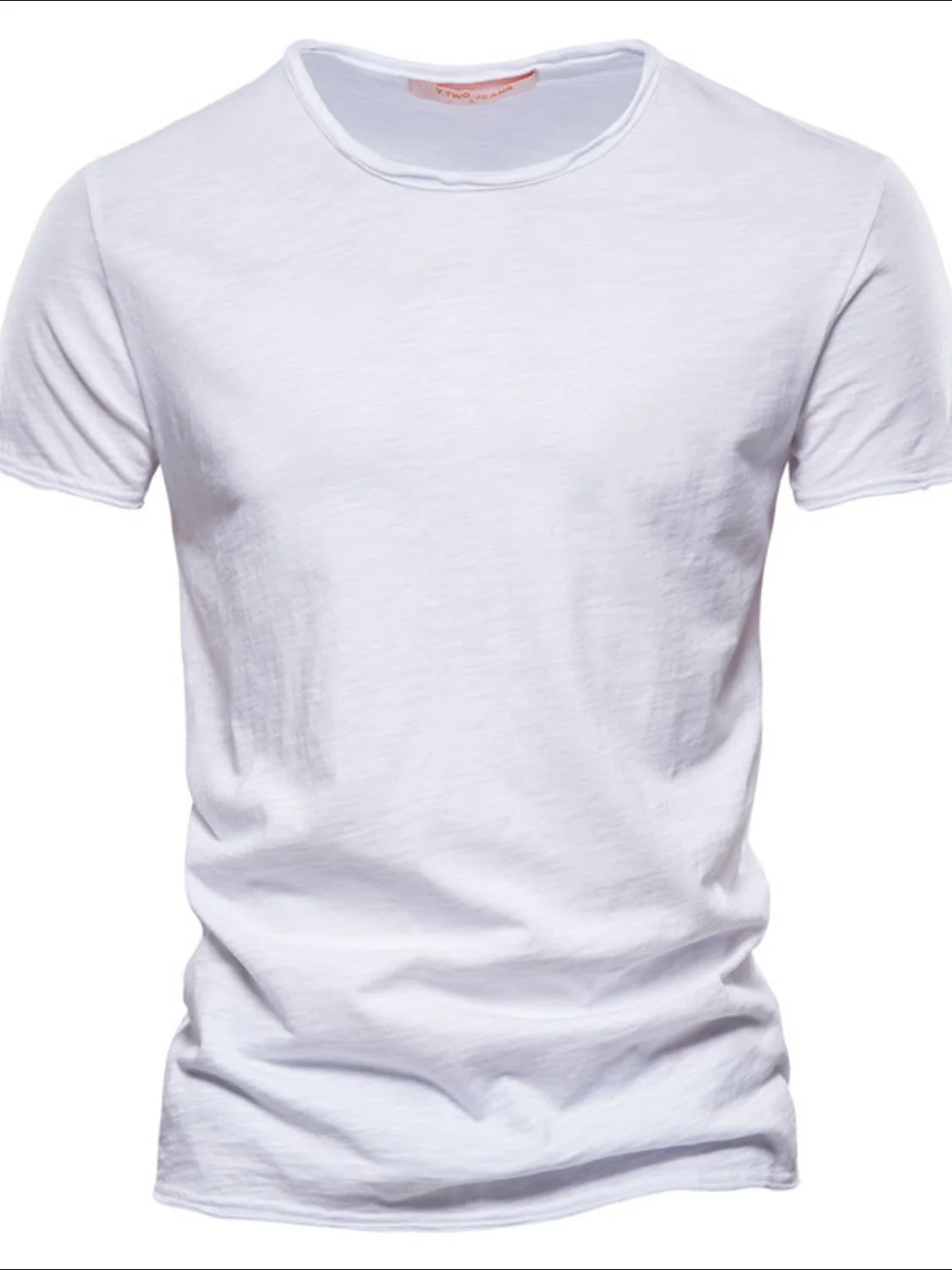 Men's Full Size Round Neck Short Sleeve T-Shirt Plus Size - Image 7