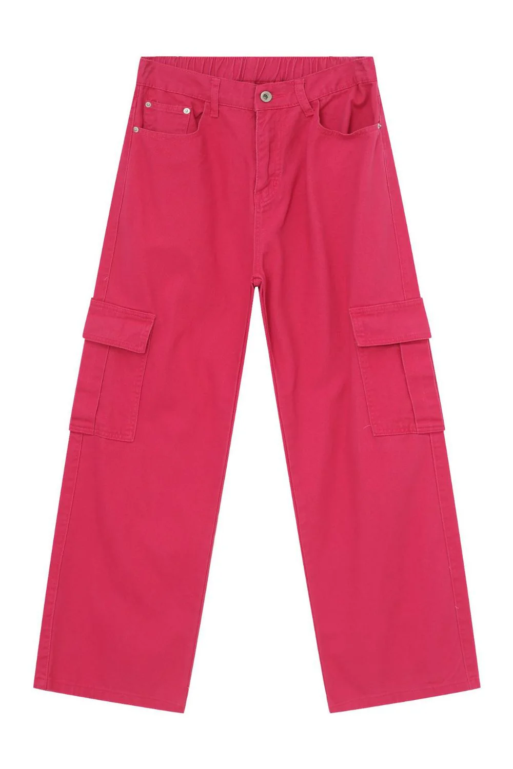 Men's Loose Jeans with Cargo Pockets - Image 6