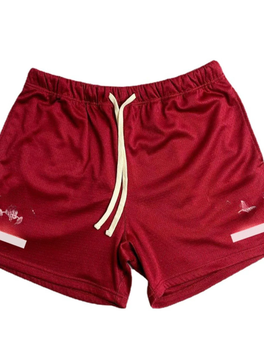 Men's Plus Size Graphic Drawstring Active Shorts - Image 5