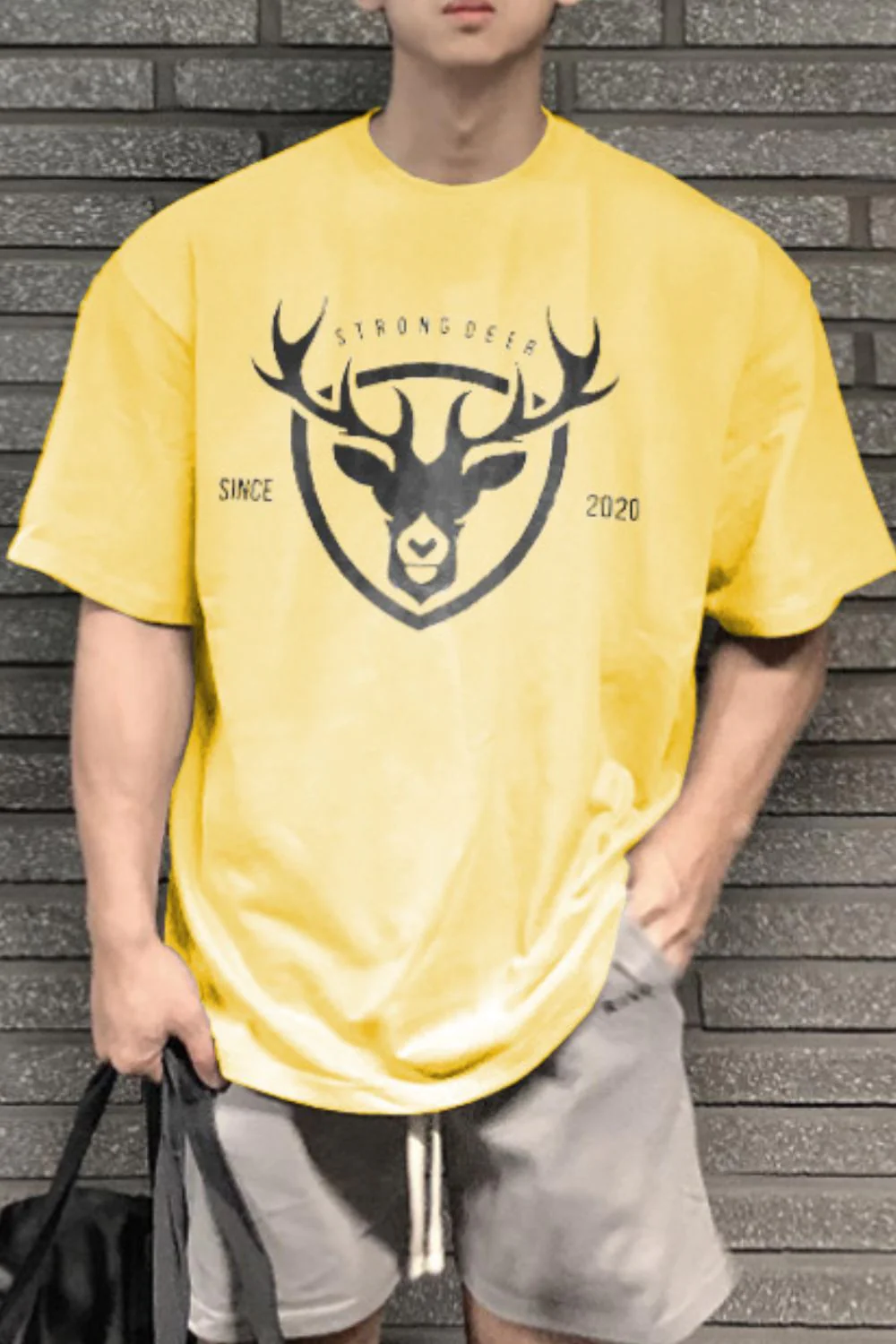 Men's Plus Size Graphic Round Neck Half Sleeve T-Shirt - Image 6