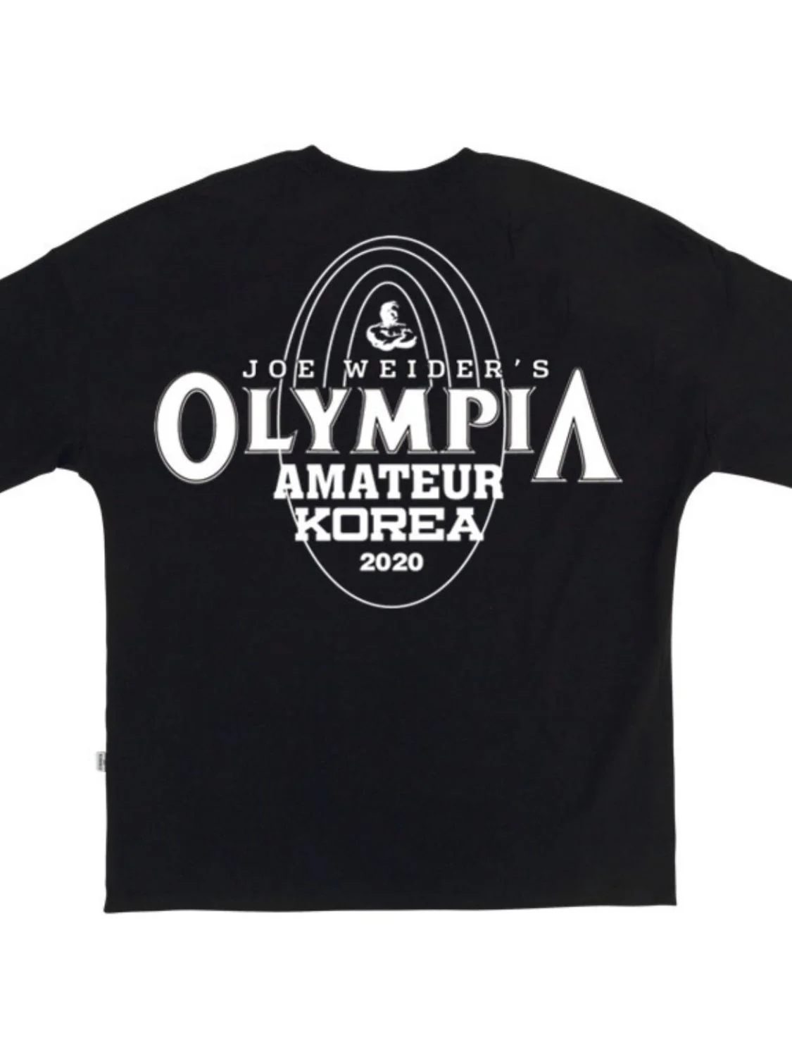 Men's Plus Size Letter Round Neck Short Sleeve T-Shirt - Image 3