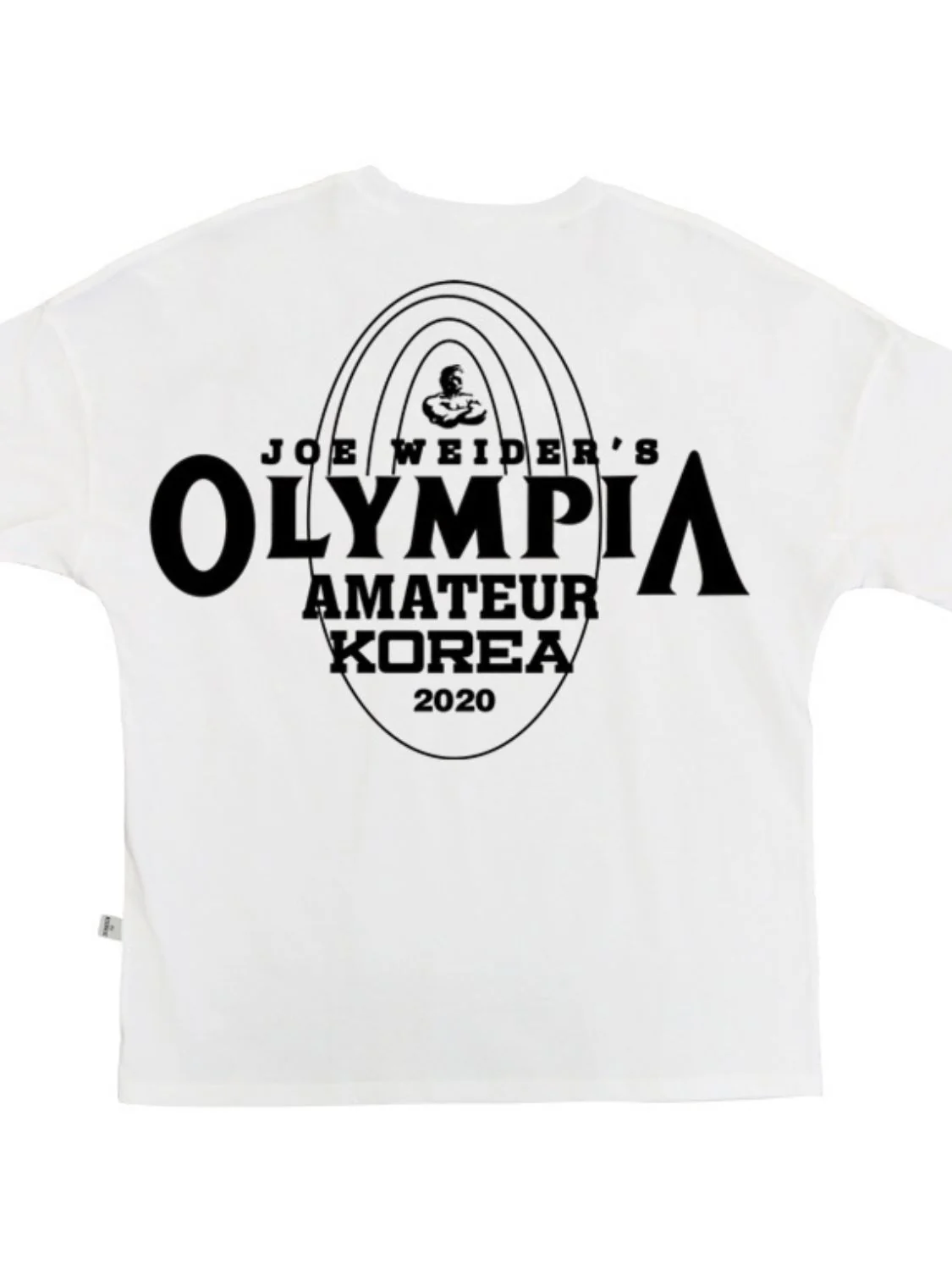 Men's Plus Size Letter Round Neck Short Sleeve T-Shirt - Image 4