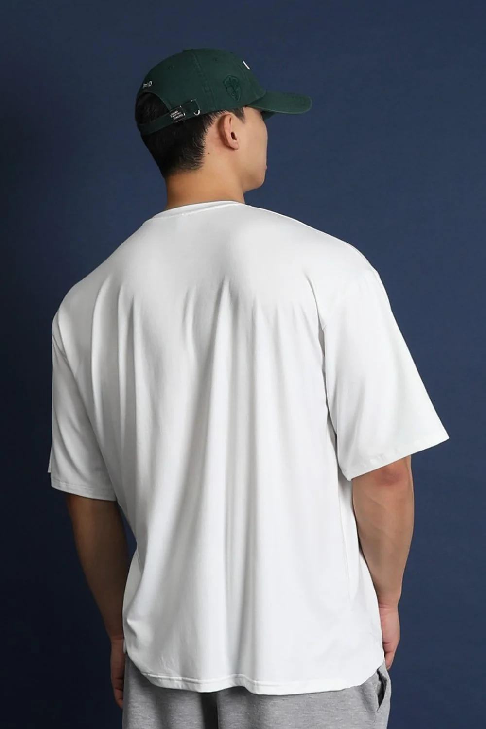 Men's Plus Size Round Neck Half Sleeve T-Shirt - Image 2