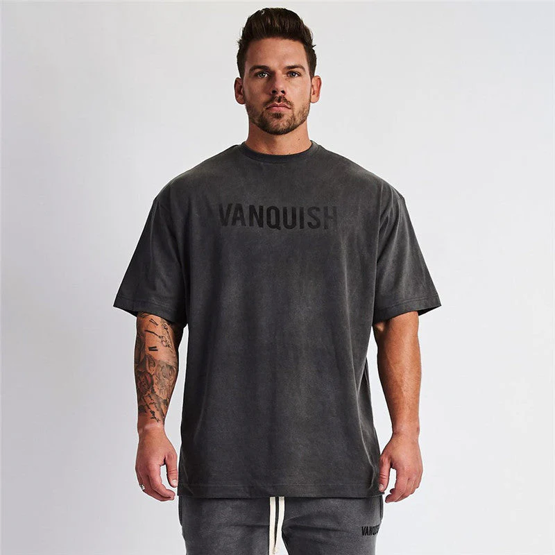 Men's Plus Size Round Neck Half Sleeve T-Shirt - Image 3