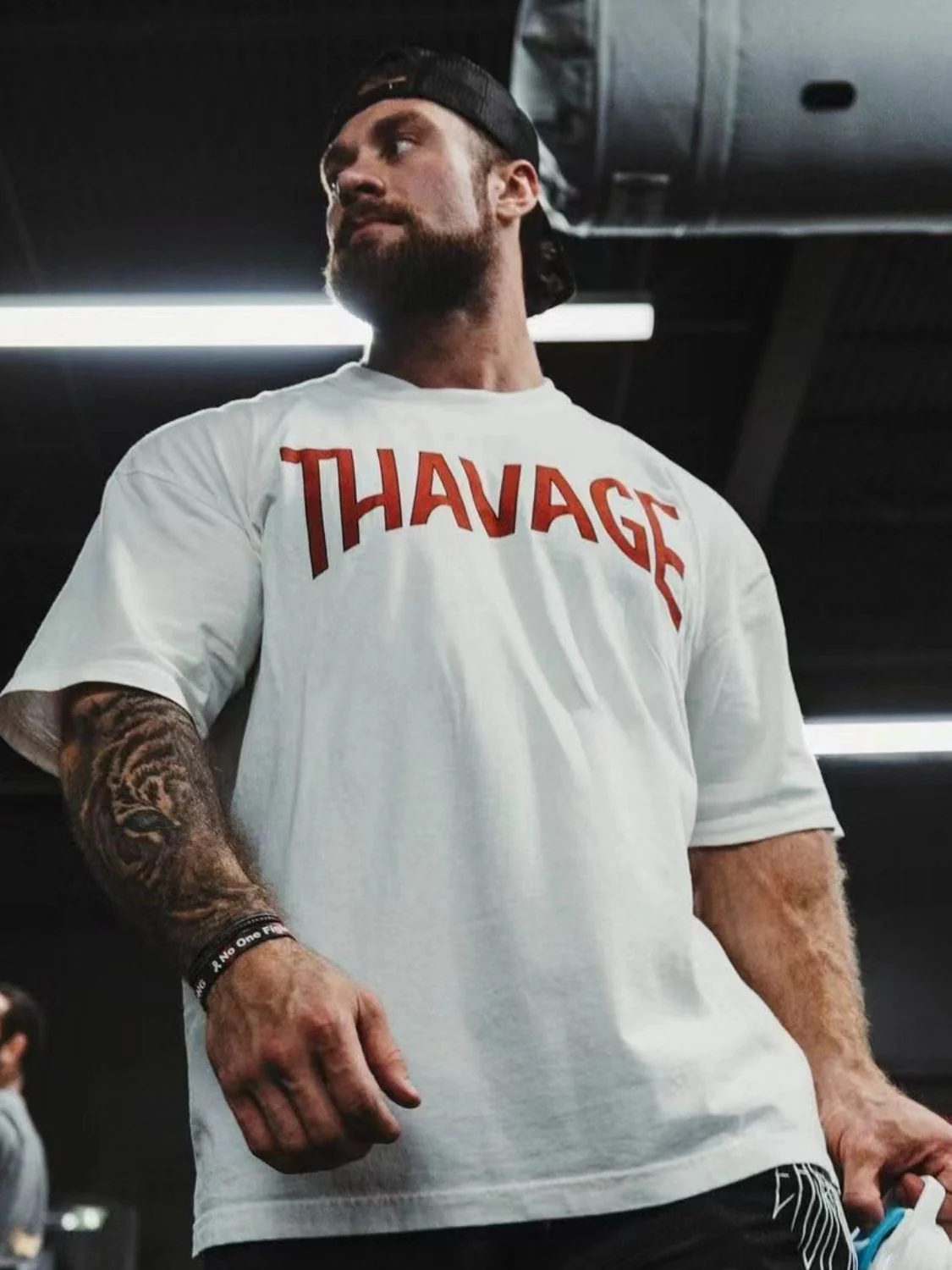Men's Plus Size Round Neck Half Sleeve T-Shirt - Image 2