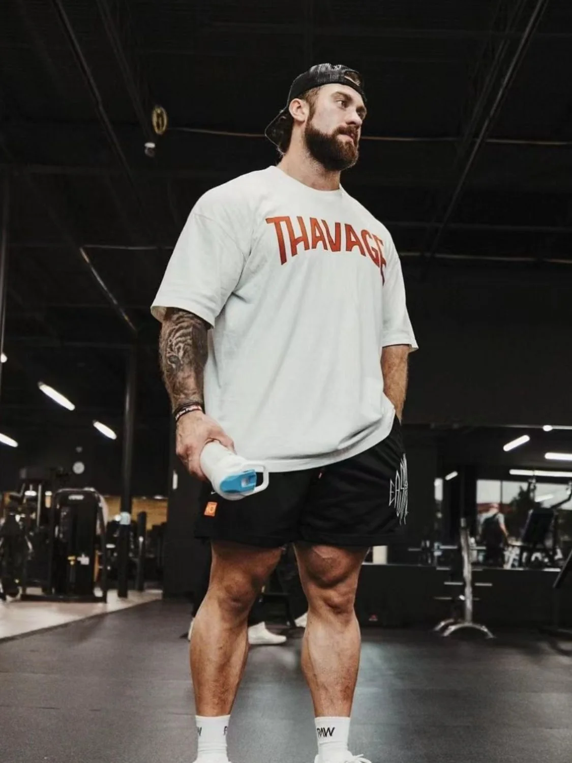 Men's Plus Size Round Neck Half Sleeve T-Shirt - Image 5