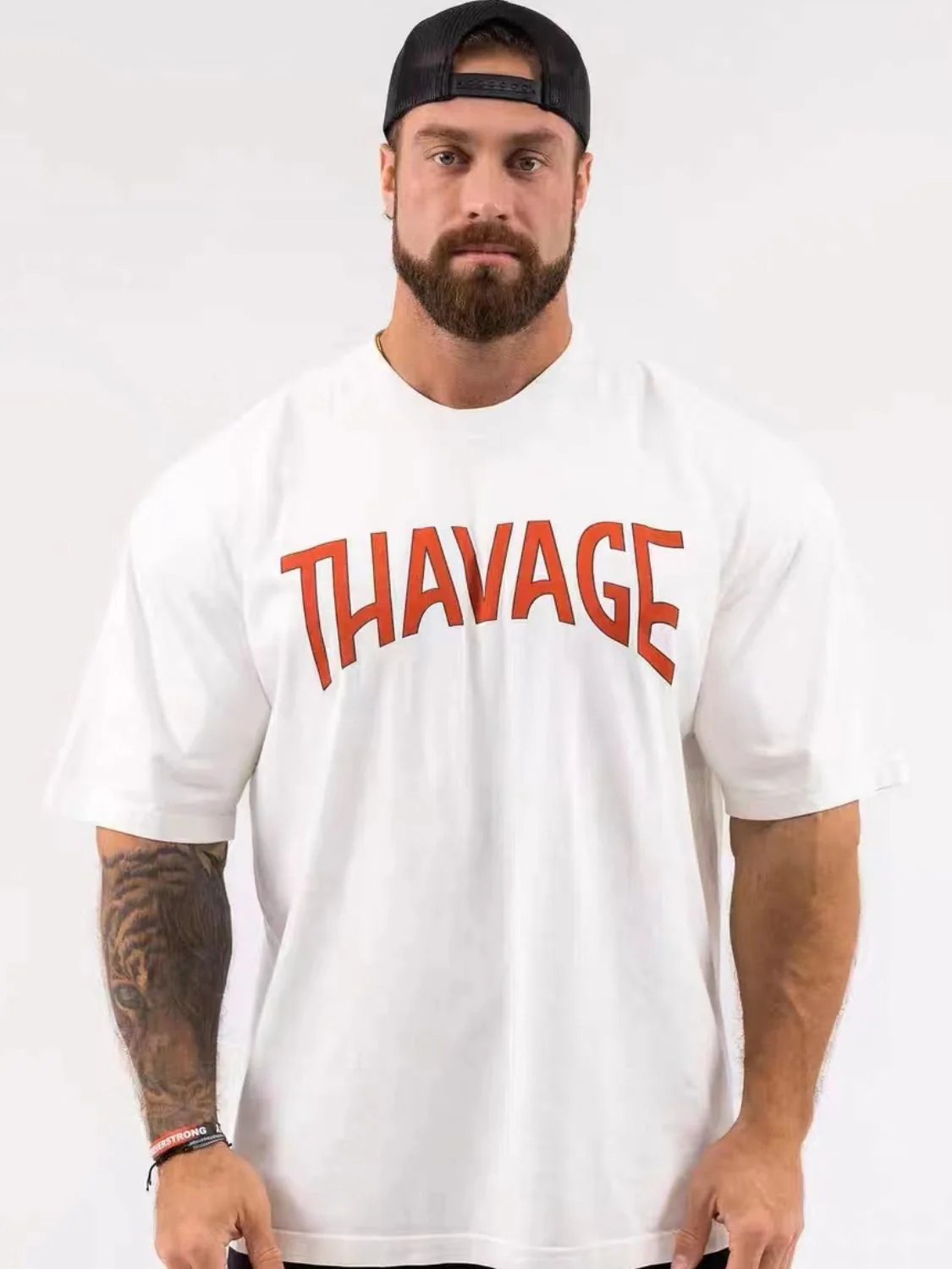 Men's Plus Size Round Neck Half Sleeve T-Shirt - Image 6