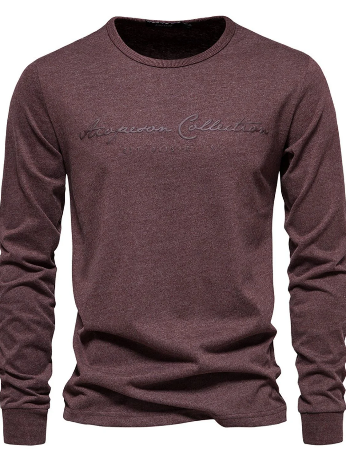 Men's Round Neck Letter Graphic T-Shirt - Image 5