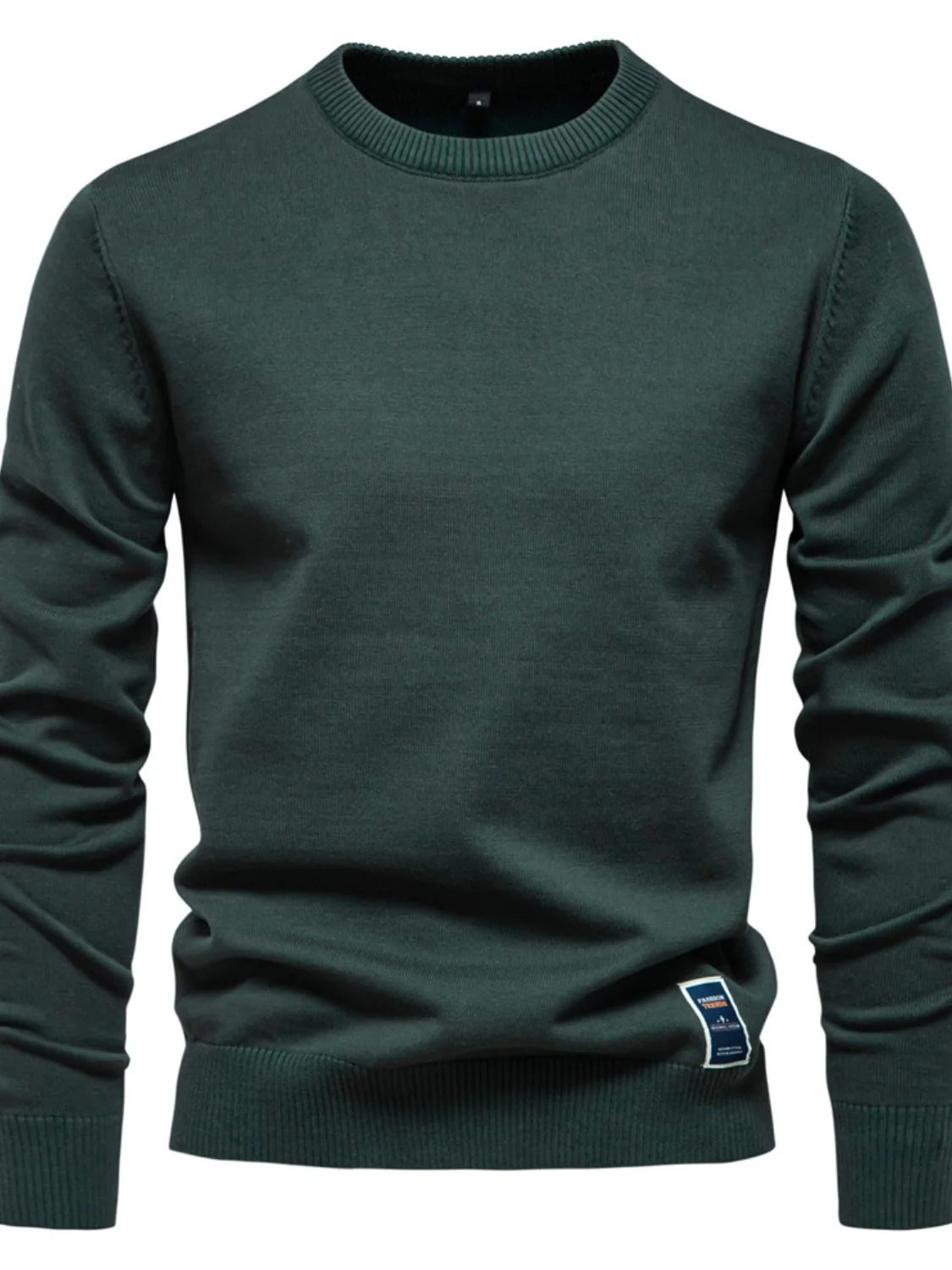 Men's Round Neck Long Sleeve Sweater - Image 8