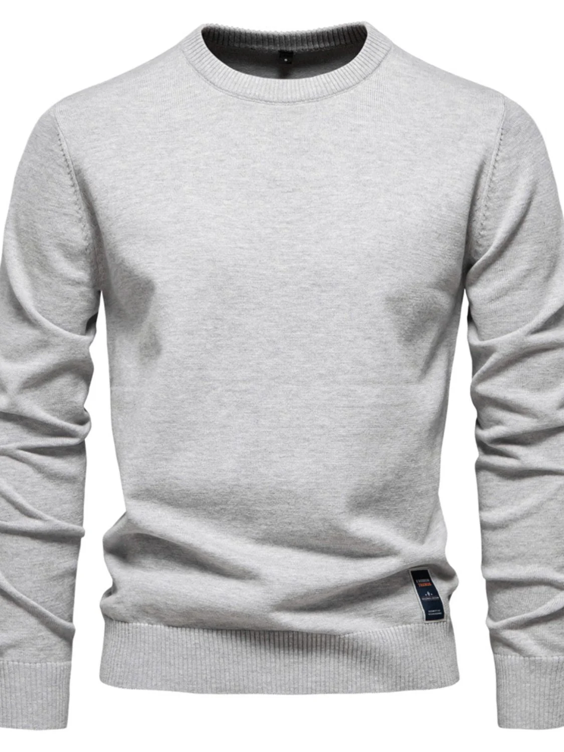 Men's Round Neck Long Sleeve Sweater - Image 9
