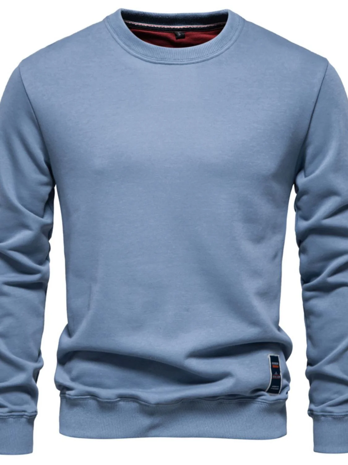 Men's Round Neck Long Sleeve Sweatshirt - Image 11
