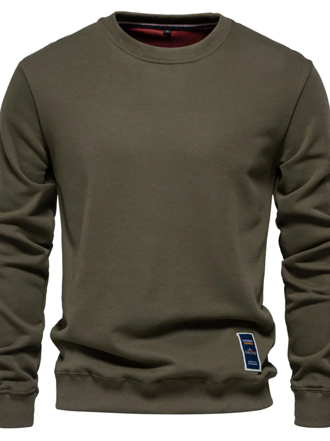 Men's Round Neck Long Sleeve Sweatshirt - Image 2