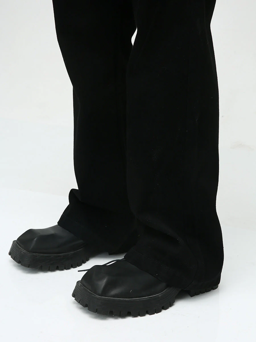 Men's Slim Bootcut Jeans - Image 5