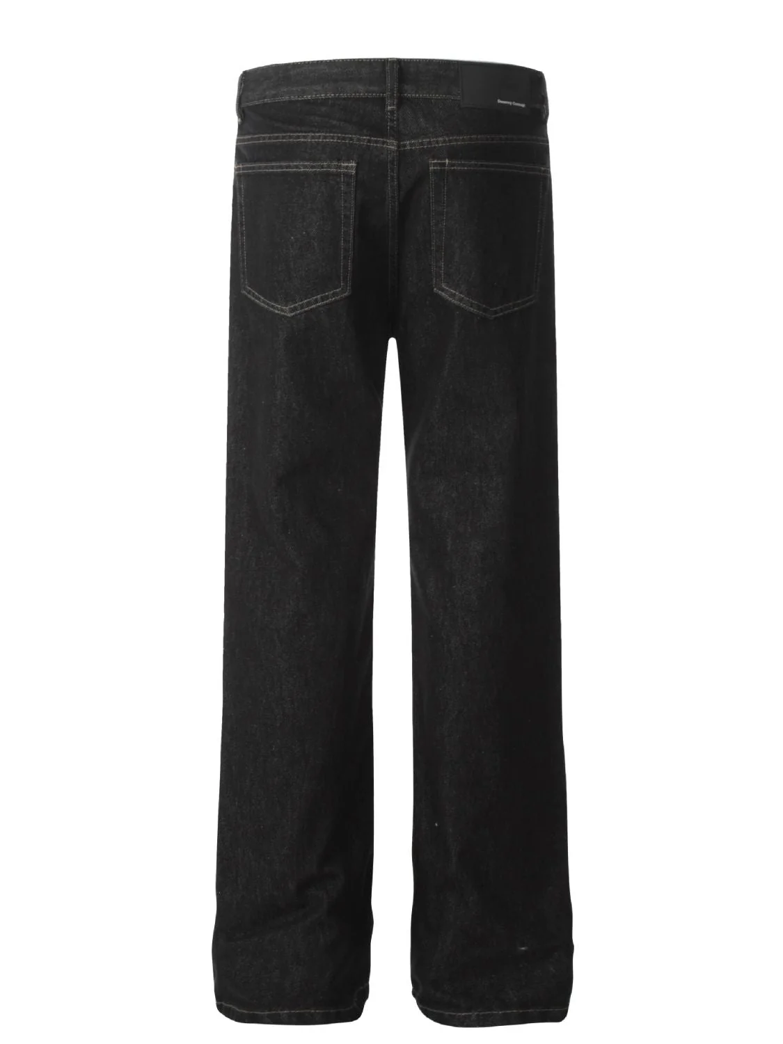 Men's Straight Leg Jeans with Pockets - Image 2
