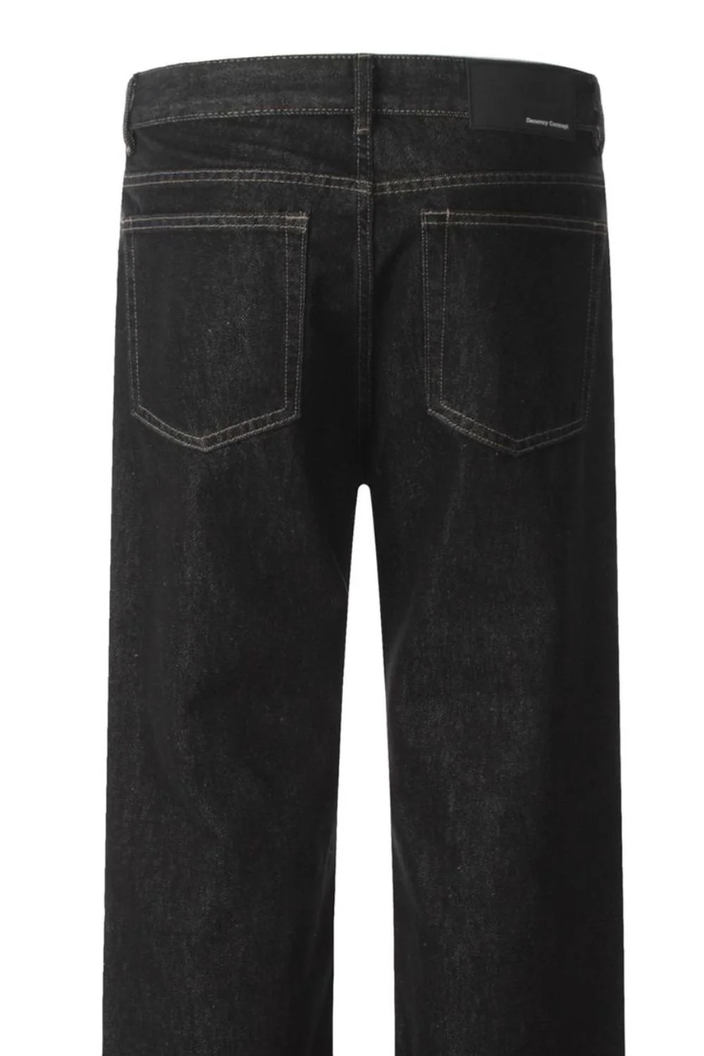 Men's Straight Leg Jeans with Pockets - Image 5
