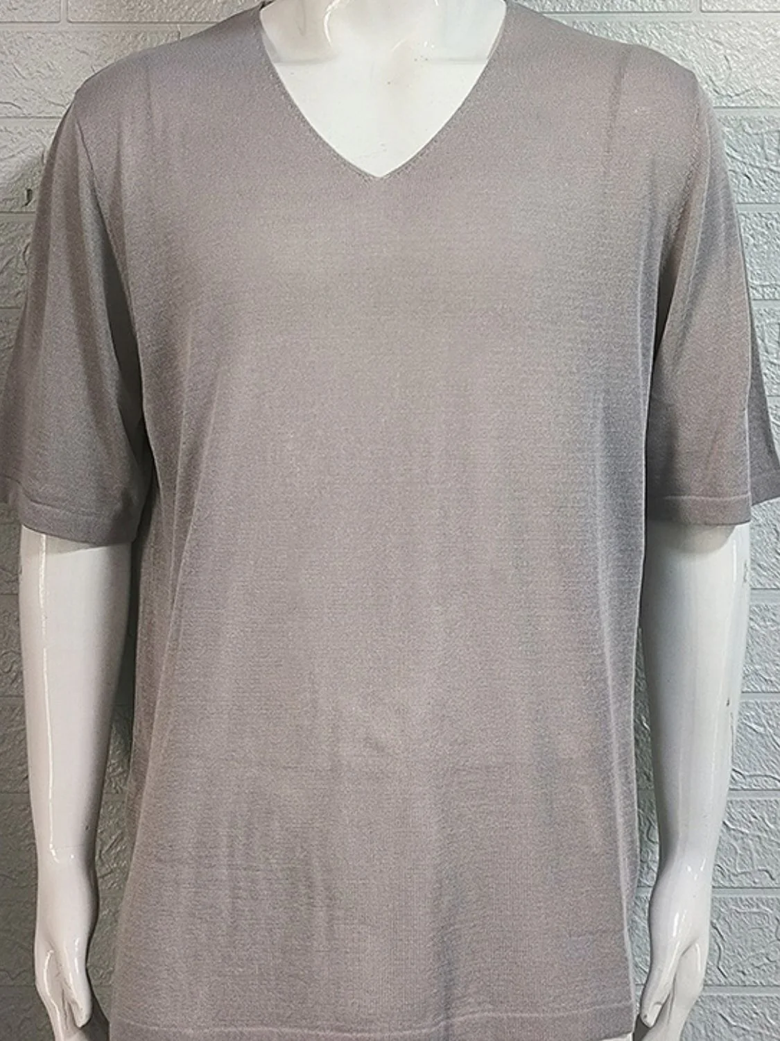 Men's V-Neck Short Sleeve T-Shirt - Image 3