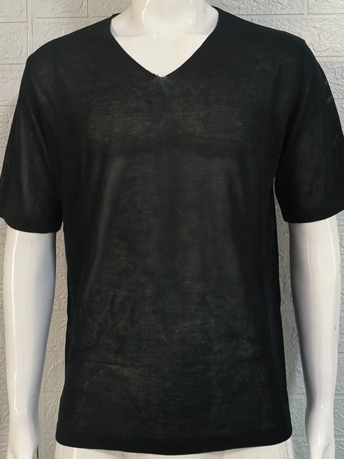Men's V-Neck Short Sleeve T-Shirt - Image 9