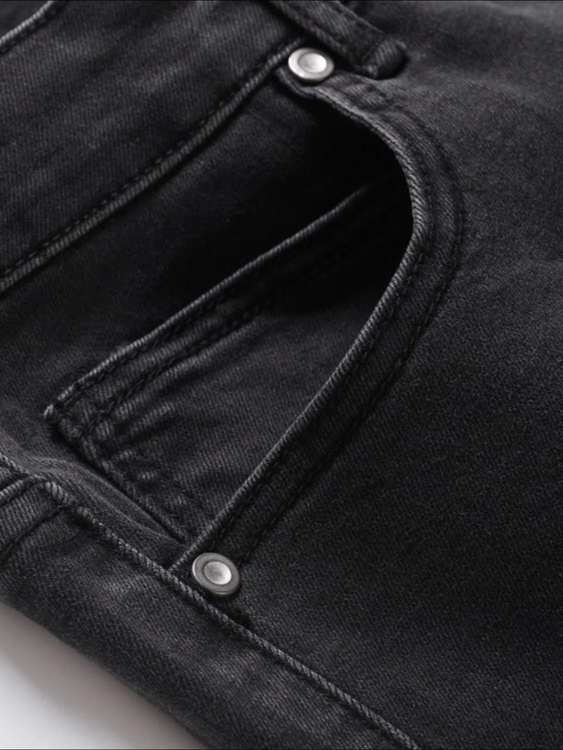 Men's Washed Bootcut Jeans - Image 3