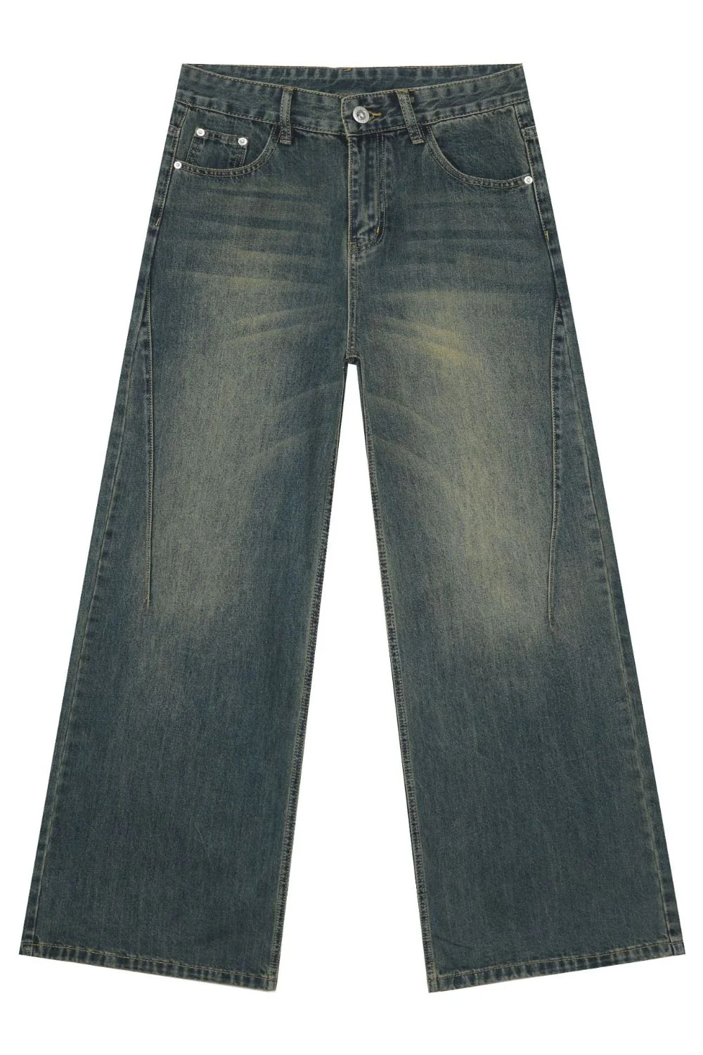 Men's Wide Leg Jeans - Image 5