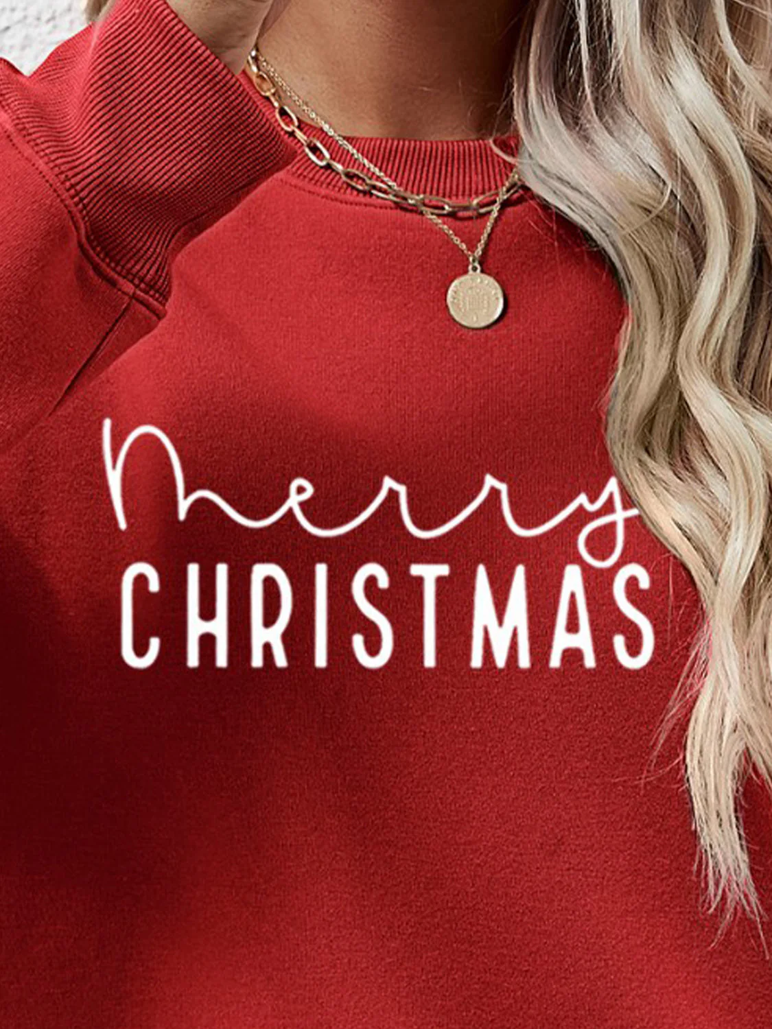 MERRY CHRISTMAS Dropped Shoulder Sweatshirt - Image 23