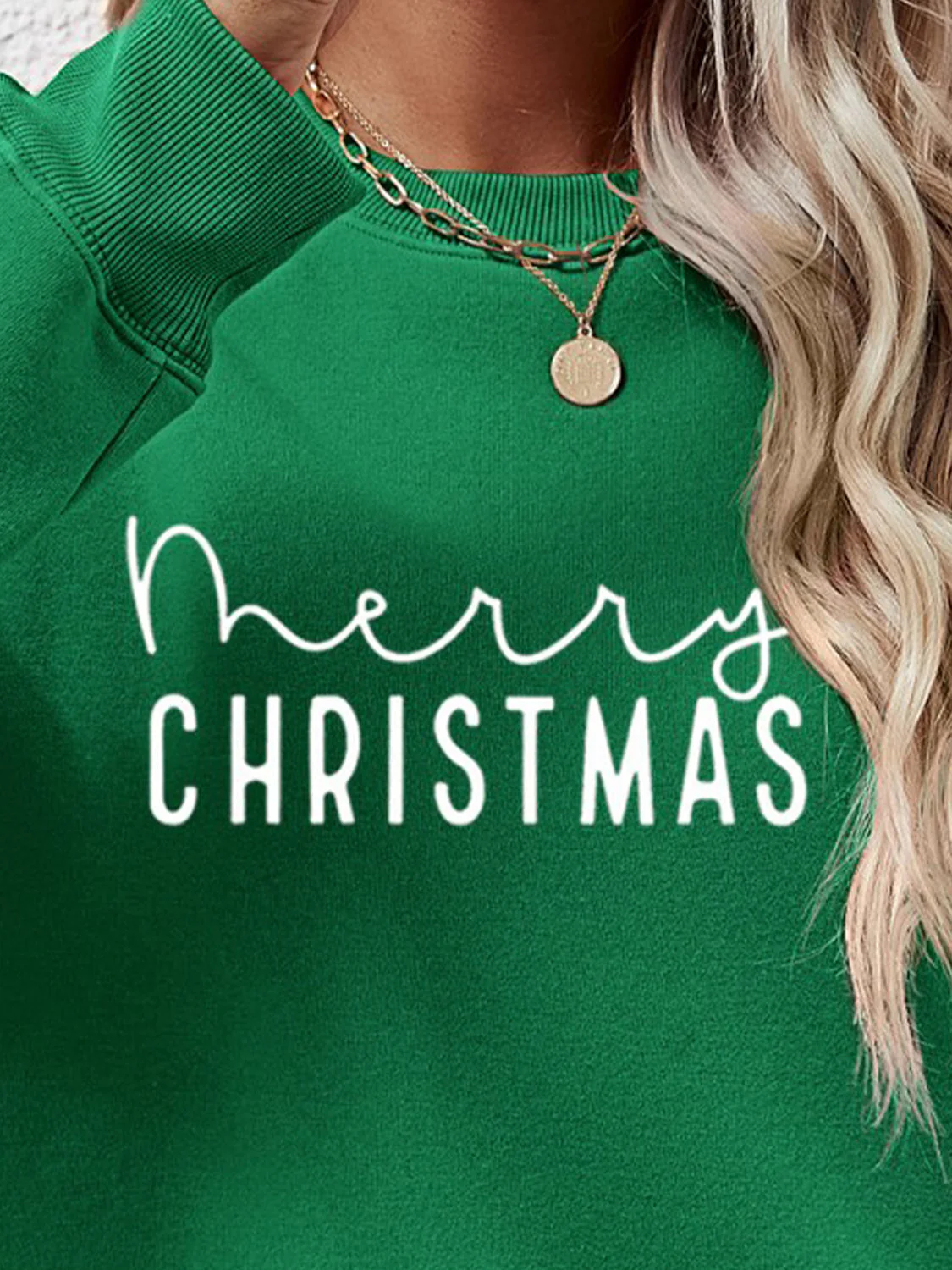 MERRY CHRISTMAS Dropped Shoulder Sweatshirt - Image 26